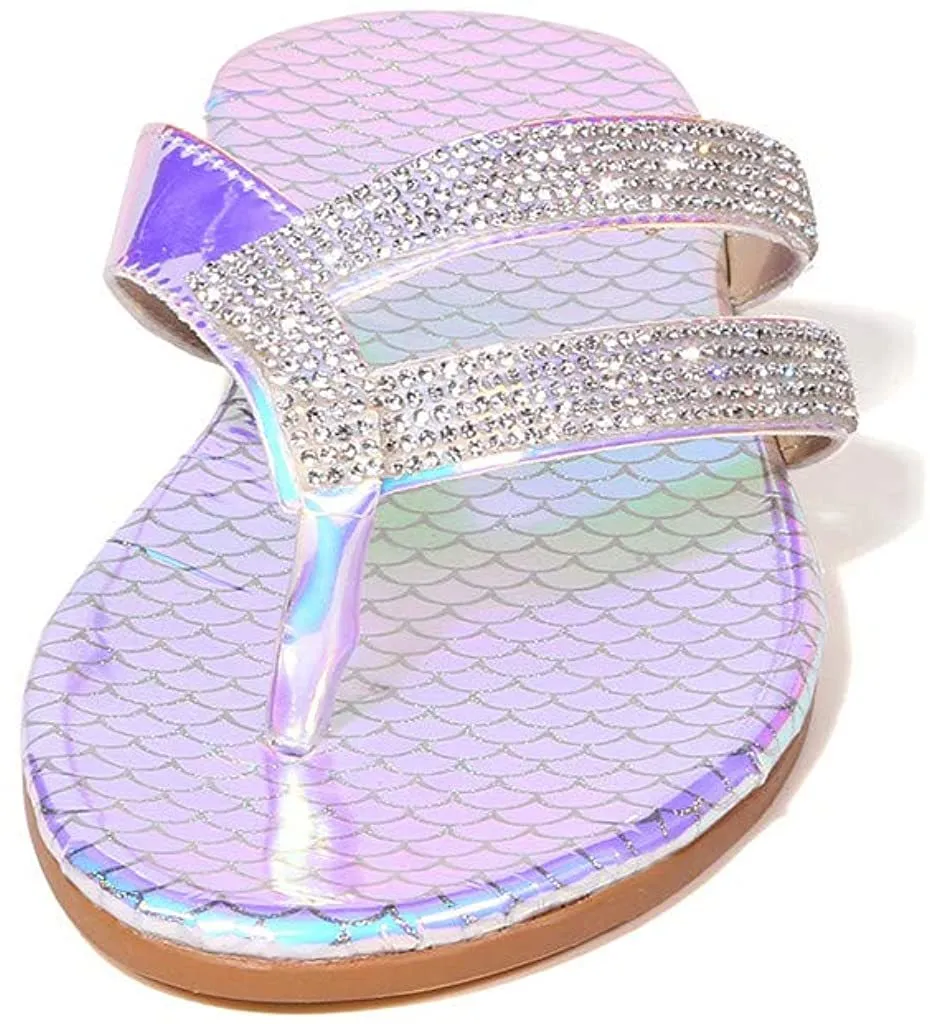 Winsummer Women's Sandals,2021 Comfy Platform Casual Sandal Shoes Summer Beach Travel Shoes Slipper Flip Flops
