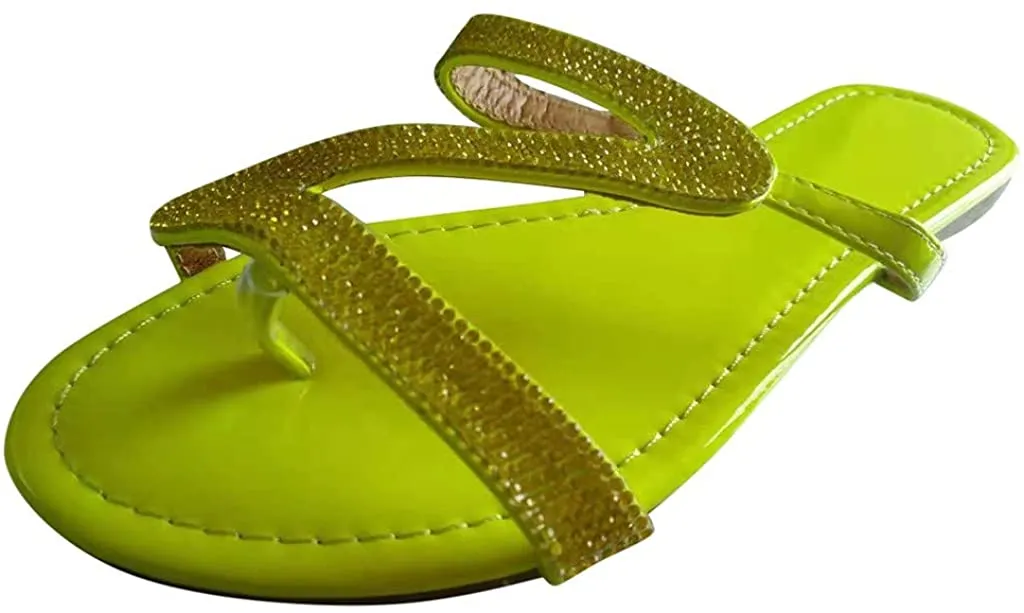 Winsummer Women's Sandals,2021 Comfy Platform Casual Sandal Shoes Summer Beach Travel Shoes Slipper Flip Flops