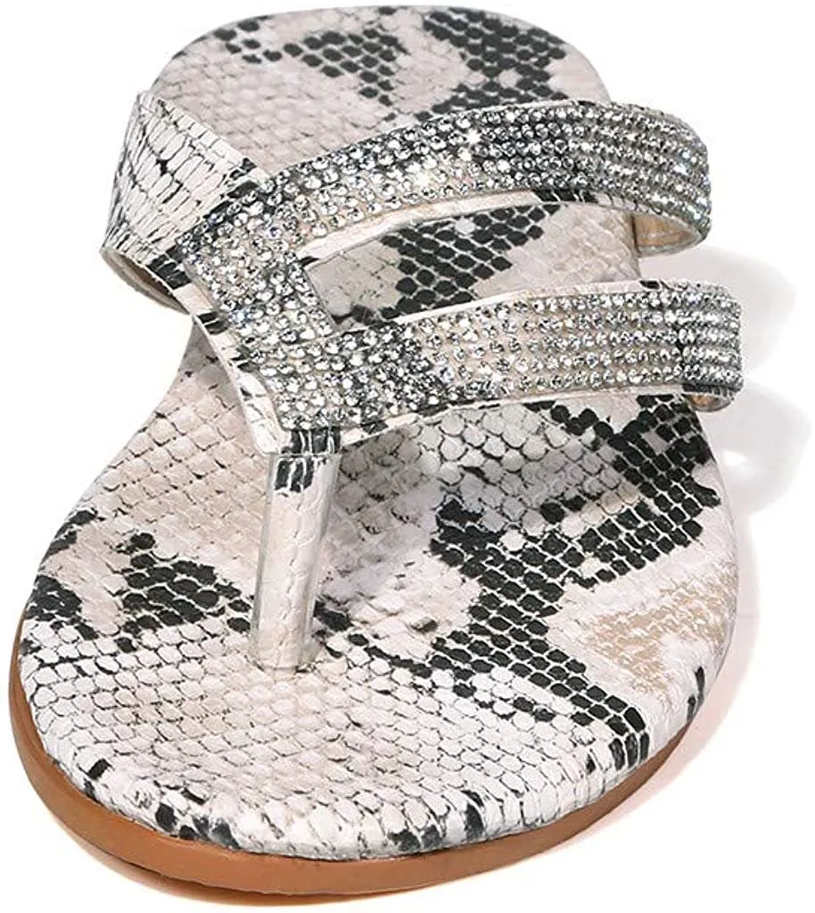 Winsummer Women's Sandals,2021 Comfy Platform Casual Sandal Shoes Summer Beach Travel Shoes Slipper Flip Flops