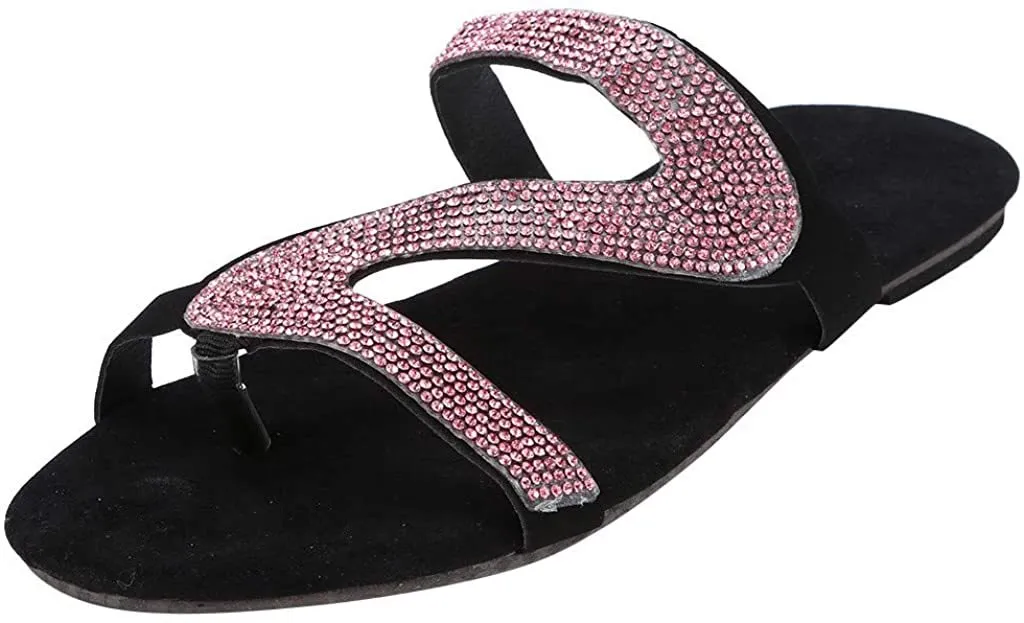 Winsummer Women's Sandals,2021 Comfy Platform Casual Sandal Shoes Summer Beach Travel Shoes Slipper Flip Flops