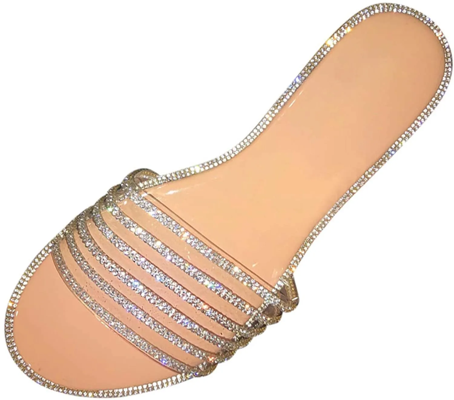 Winsummer Women's Sandals,2021 Comfy Platform Casual Sandal Shoes Summer Beach Travel Shoes Slipper Flip Flops
