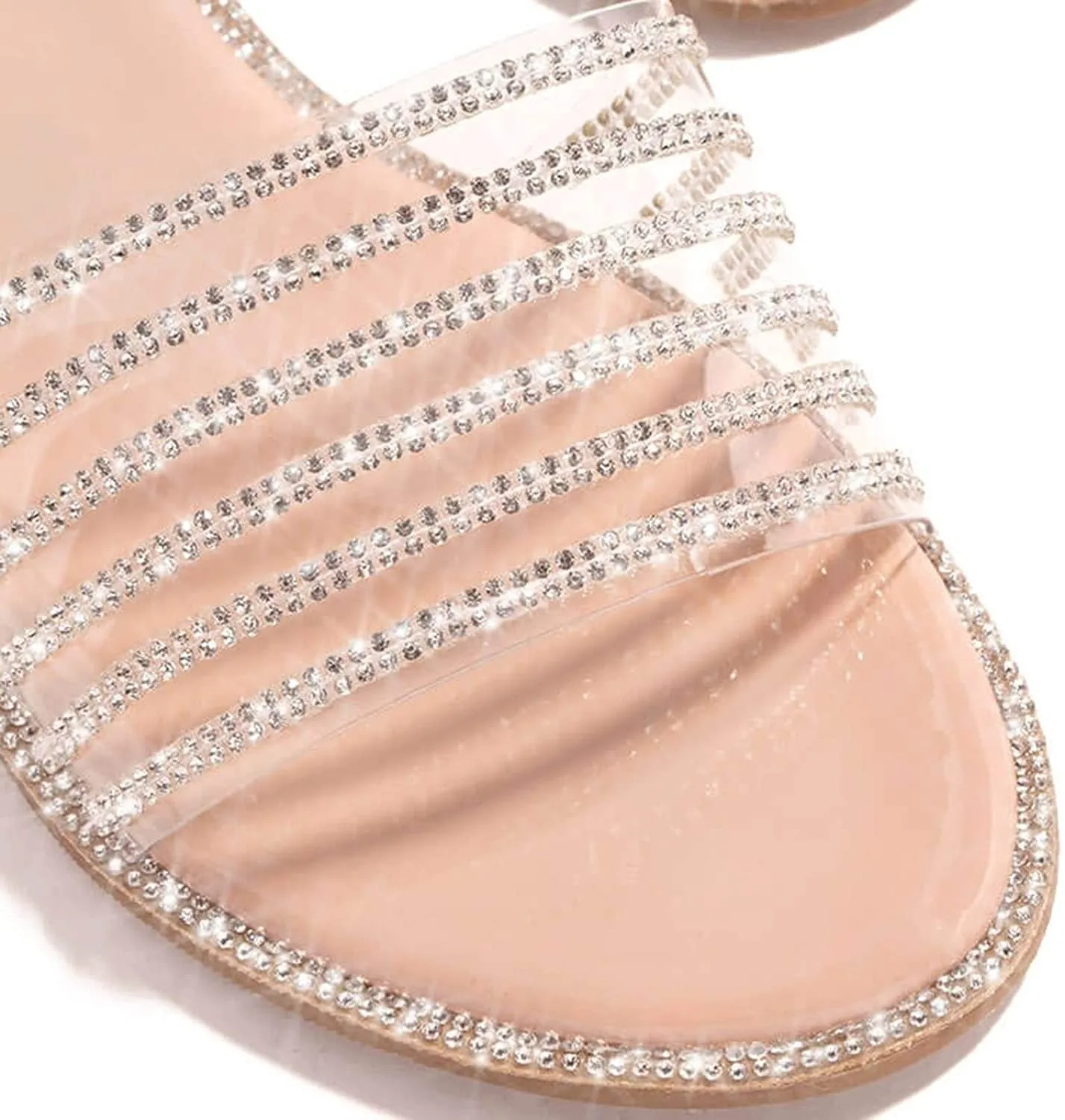 Winsummer Women's Sandals,2021 Comfy Platform Casual Sandal Shoes Summer Beach Travel Shoes Slipper Flip Flops