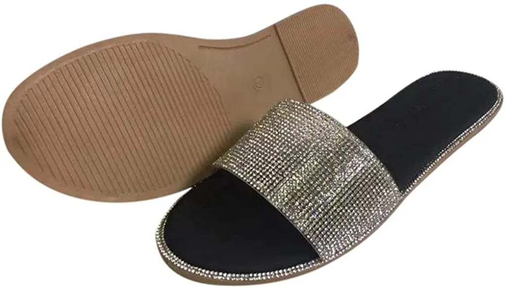 Winsummer Women's Sandals,2021 Comfy Platform Casual Sandal Shoes Summer Beach Travel Shoes Slipper Flip Flops