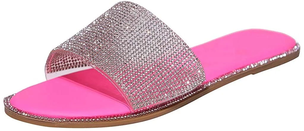 Winsummer Women's Sandals,2021 Comfy Platform Casual Sandal Shoes Summer Beach Travel Shoes Slipper Flip Flops