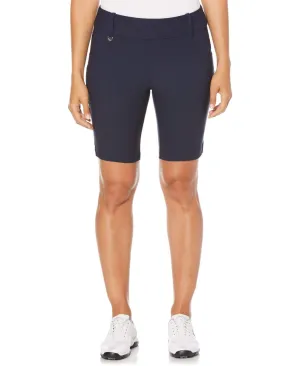 Womens 19" Tech Stretch Solid Short with Active Waistband