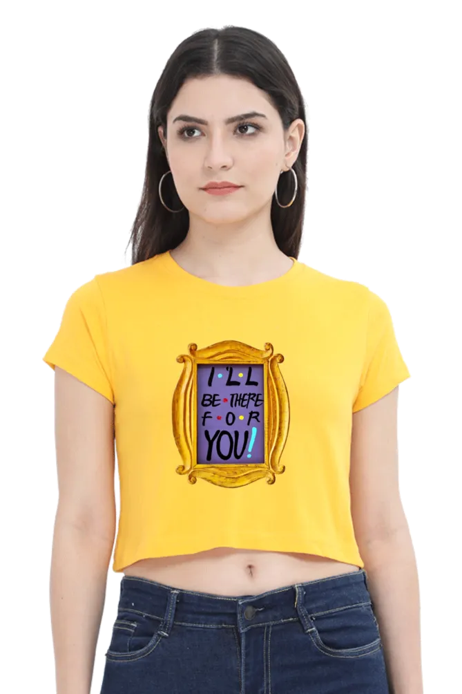 Women's Friends Edition Crop Top