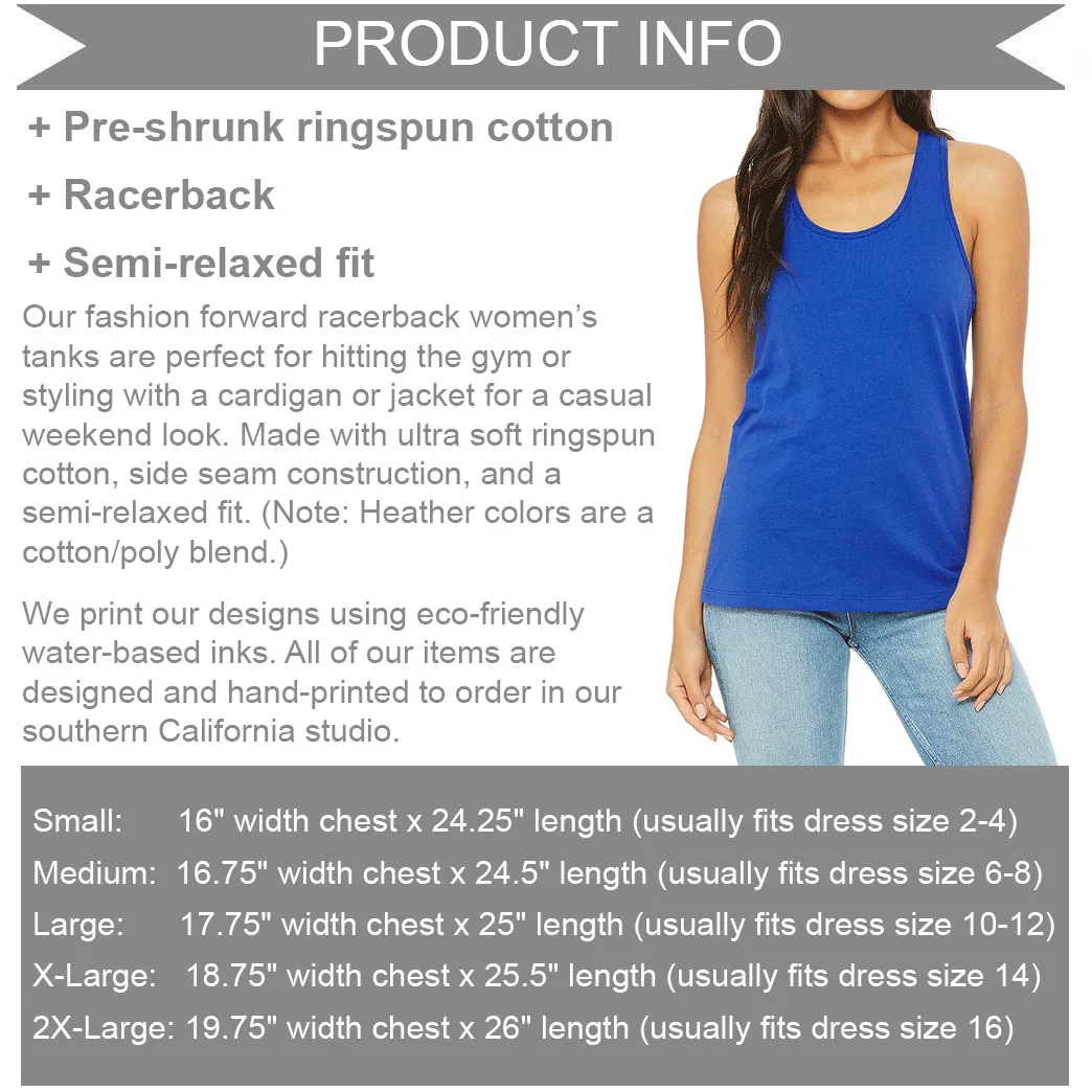 Women's I Refuse To Rest In Peace Racerback Tank Top