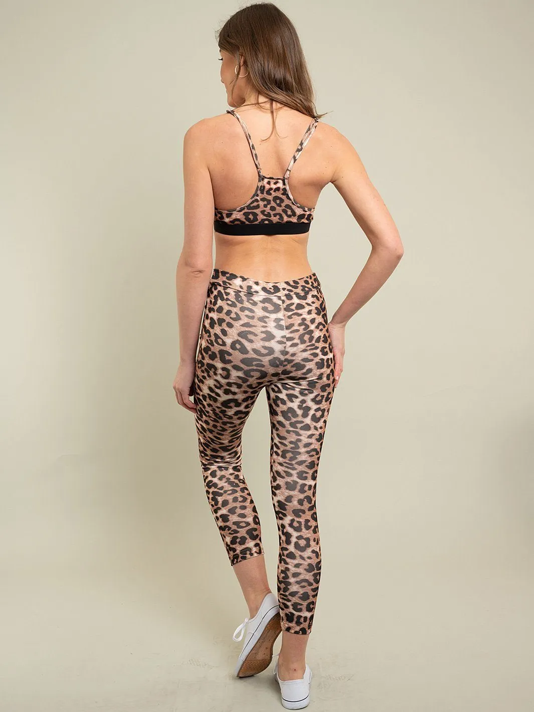 WOMEN'S LEOPARD PRINT SET