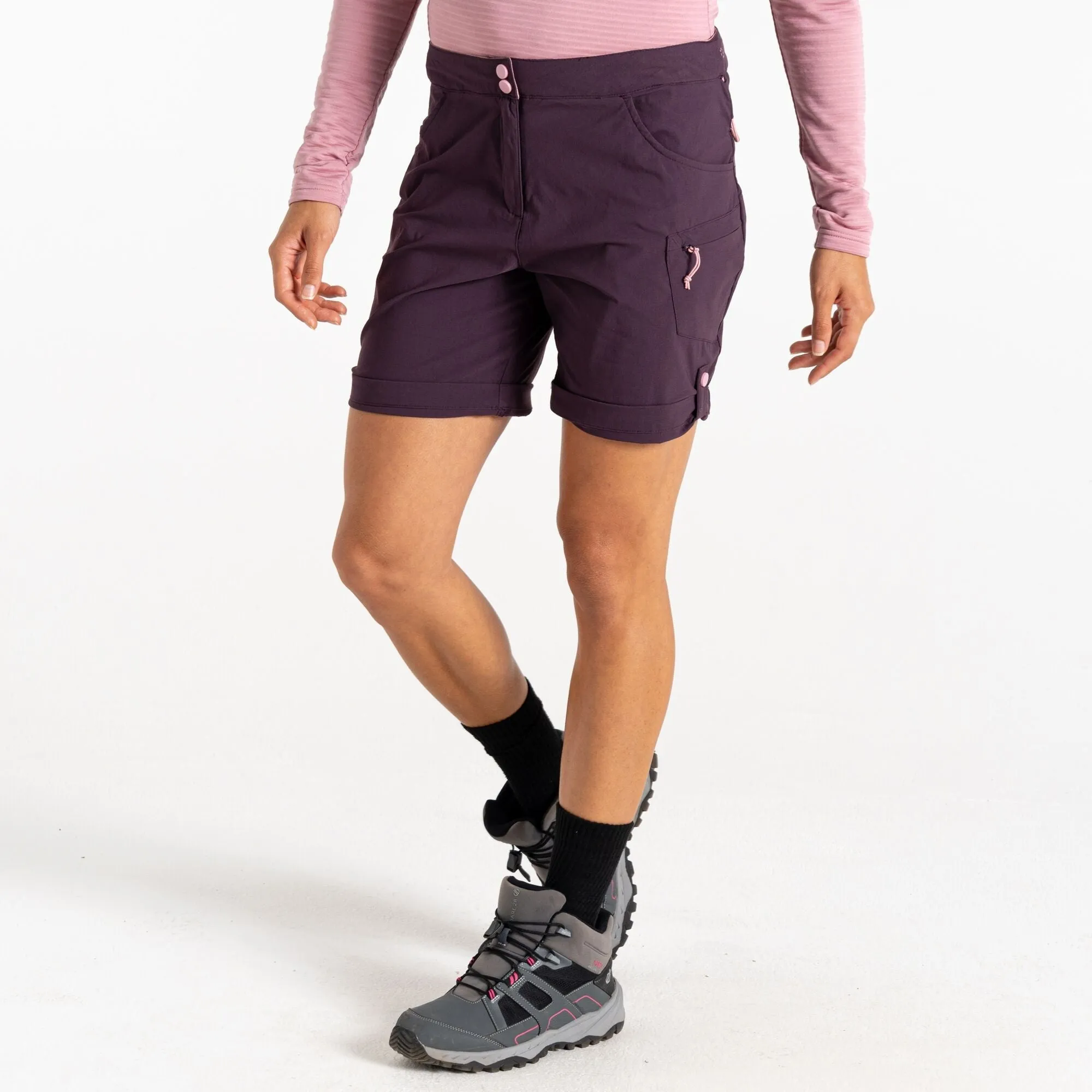 Women's Melodic III Walking Shorts | Deep Plum