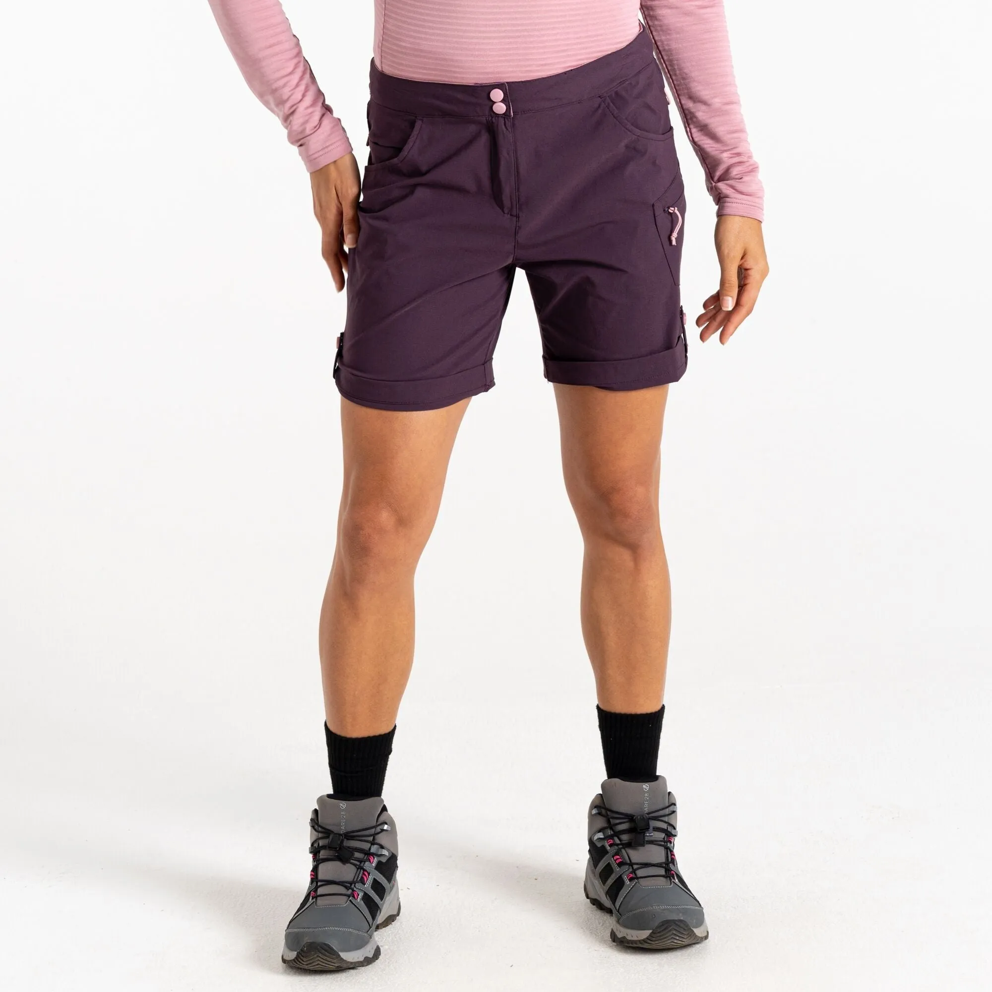 Women's Melodic III Walking Shorts | Deep Plum