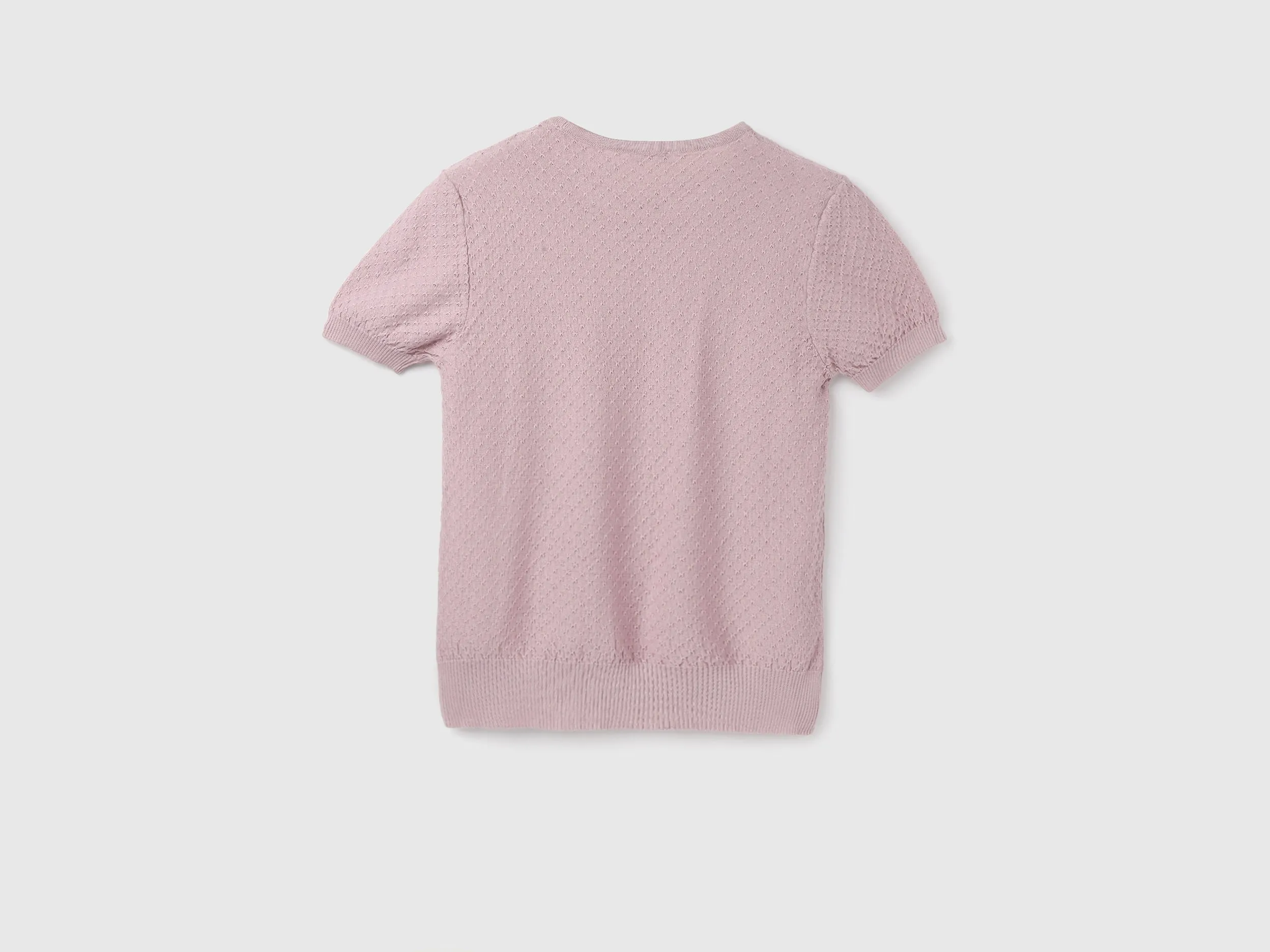 Women's Regular Fit Round Neck Textured Sweaters
