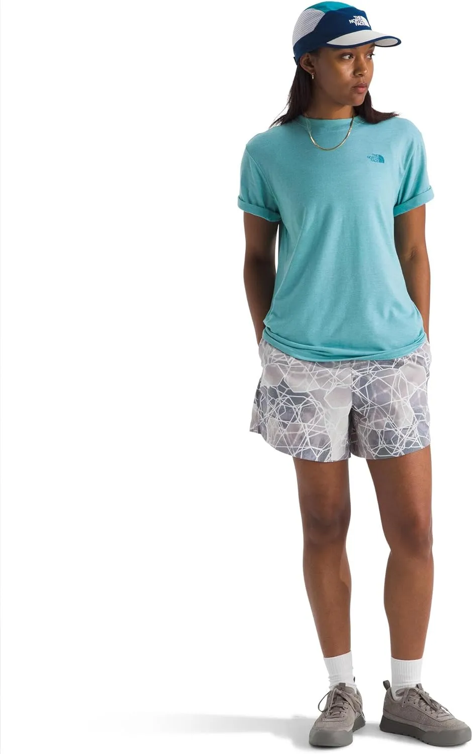 W'S Short-Sleeve Tri-Blend Tee - NF0A8EXJ