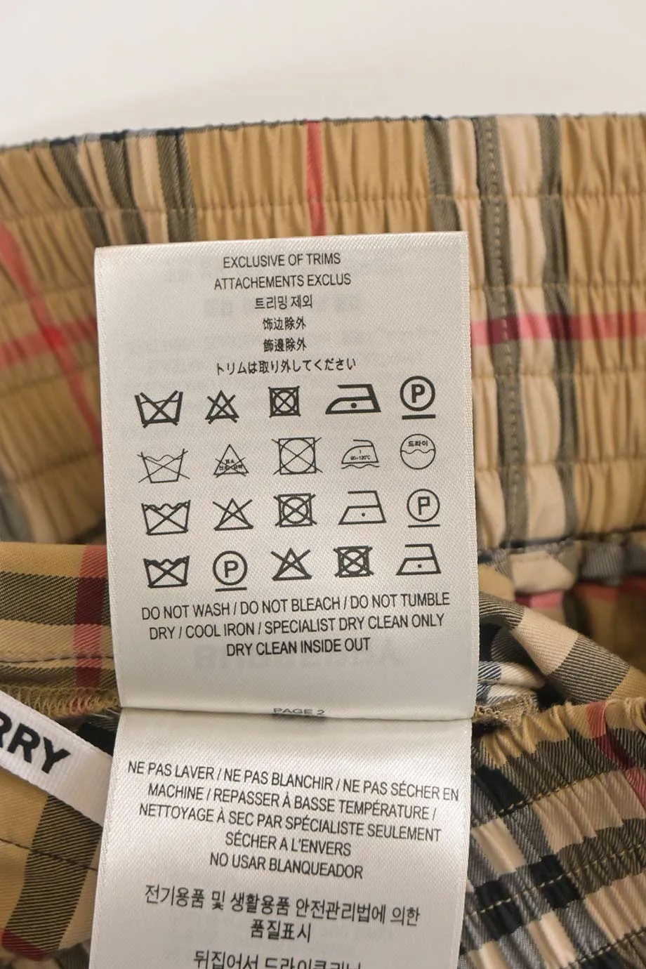 [WW45598] Burberry | Shorts