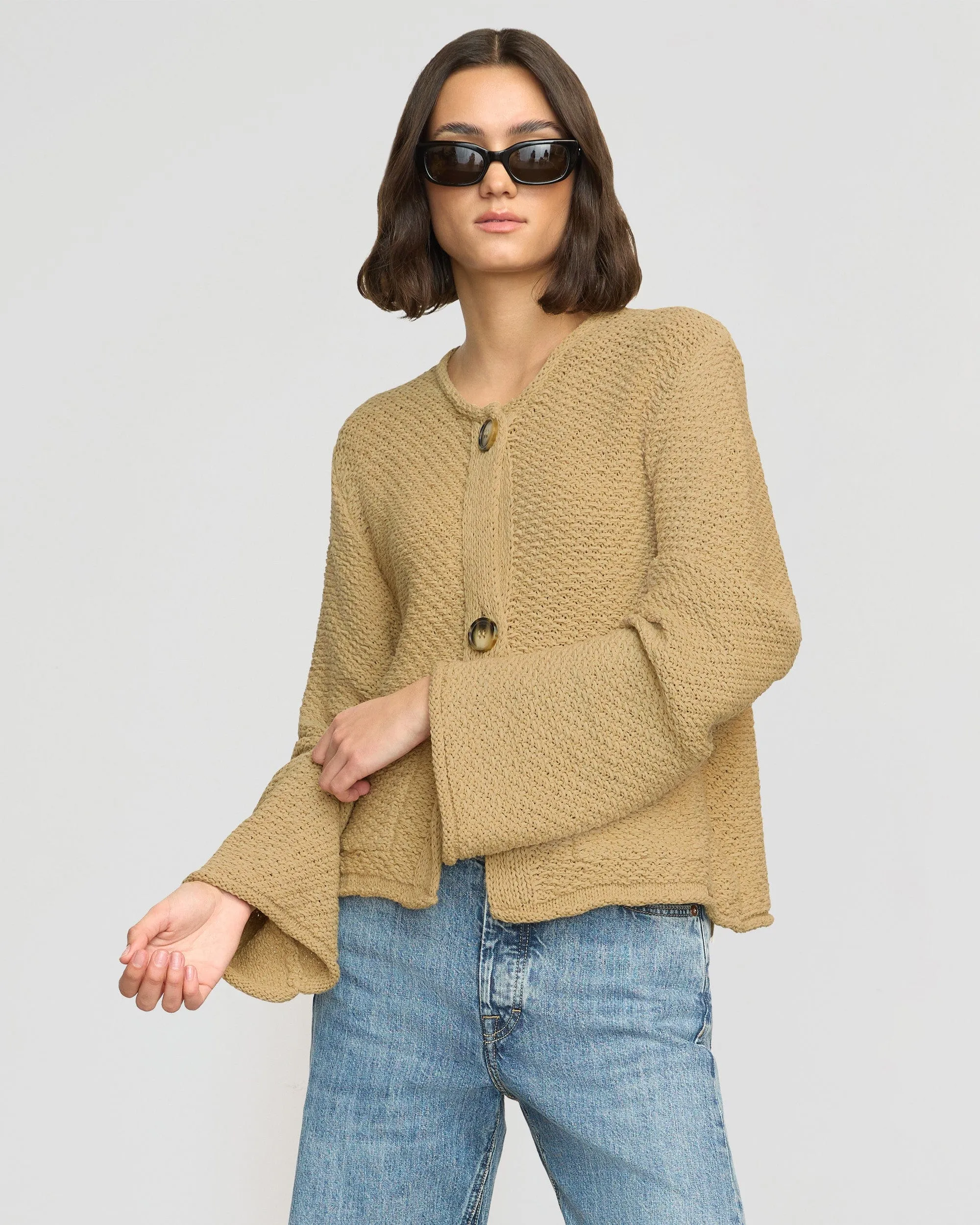 Yoojin Textured Knit Cardigan