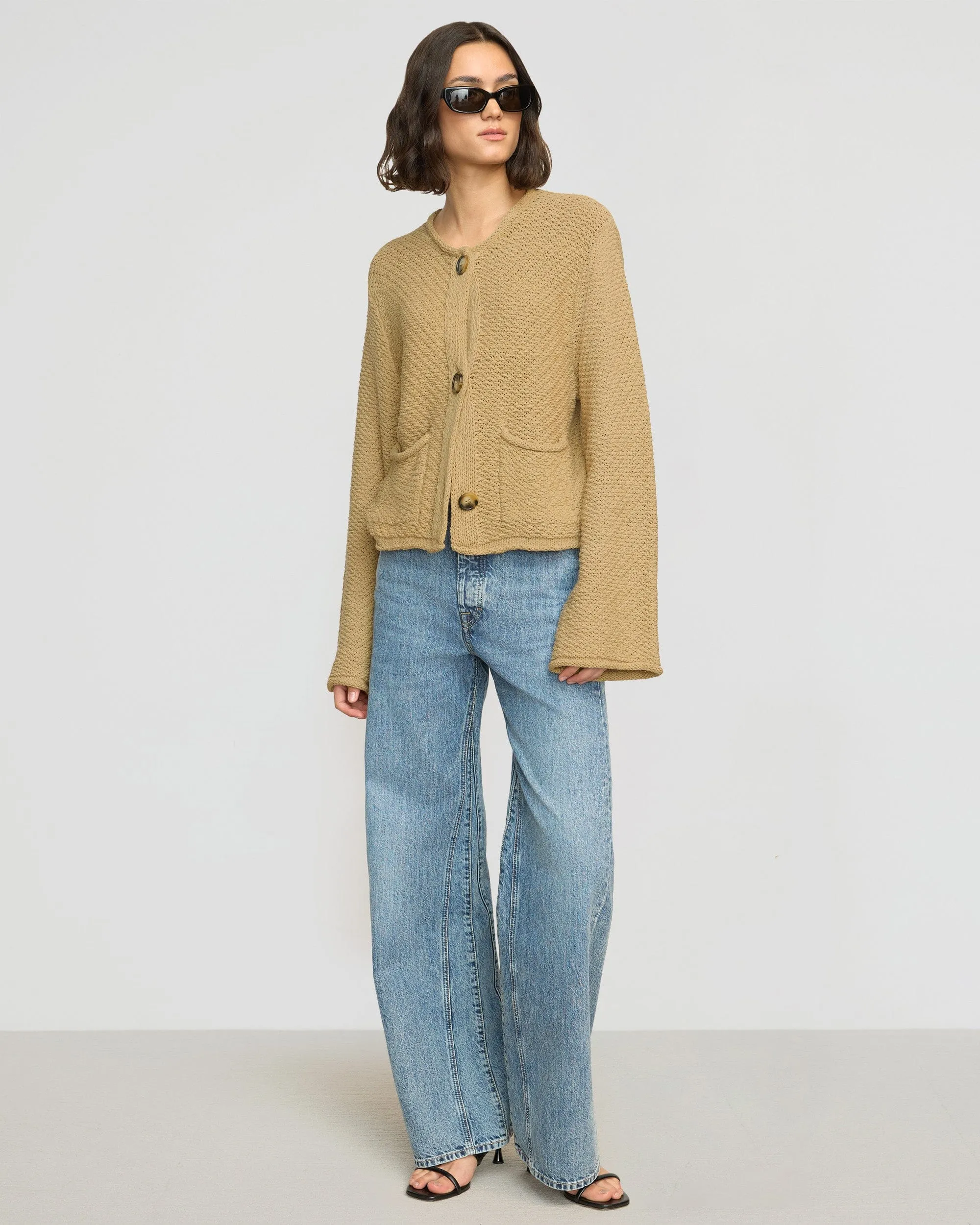 Yoojin Textured Knit Cardigan