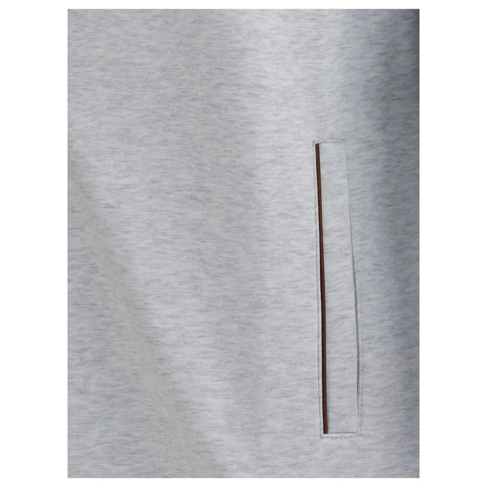 Zippered sweatshirt