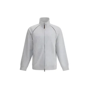 Zippered sweatshirt